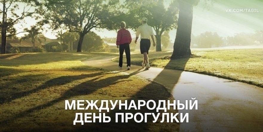 19 июня - Международный день прогулки.